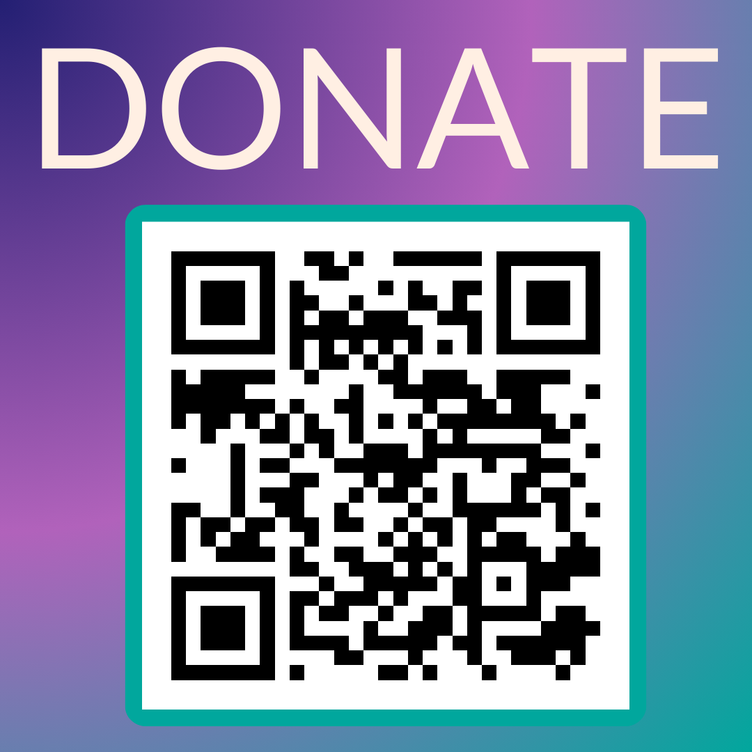 Scan to donate. QR Code.